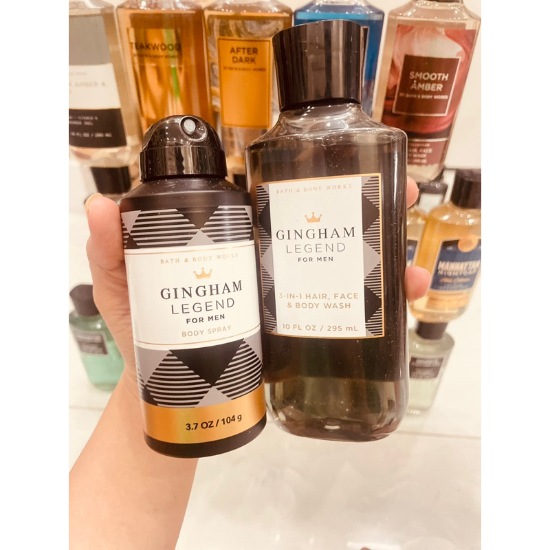 Xịt toàn thân Nam Bath & Body Works - BODY SPRAY 104g- COLOGNE MIST 147ml