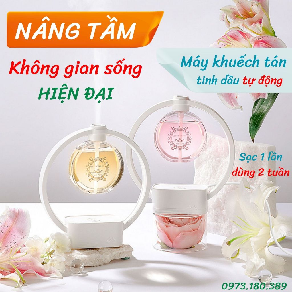 Máy Xịt Thơm Phòng Tự Động Tích Hợp Đèn Ngủ Máy Khuếch Tán Nước Hoa Khử Mùi Làm Thơm Phòng Tạo Ẩm Xông Tinh Dầu_ BC04
