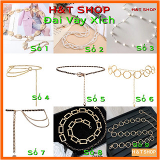 Đai váy, belt váy, thắt lưng váy xích- h&t shop