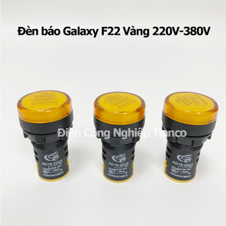 Combo 3 đèn báo tủ điện Galaxy phi 22 đỏ vàng xanh