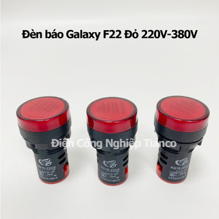 Combo 3 đèn báo tủ điện Galaxy phi 22 đỏ vàng xanh