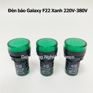Combo 3 đèn báo tủ điện Galaxy phi 22 đỏ vàng xanh