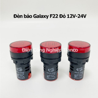 Combo 3 đèn báo tủ điện Galaxy phi 22 đỏ vàng xanh