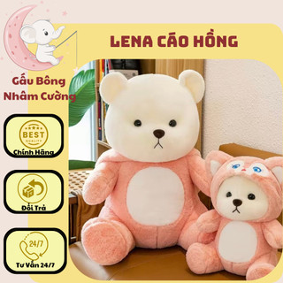 Gấu bông lena hồ ly - thú nhồi bông Teddy Lena Cosplay cáo hồng
