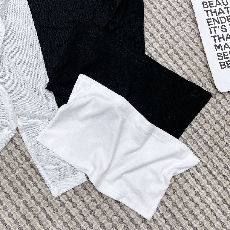 Set 2 món Áo Lưới tag ngực dài tay Kèm áo quây zip hàng co dãn