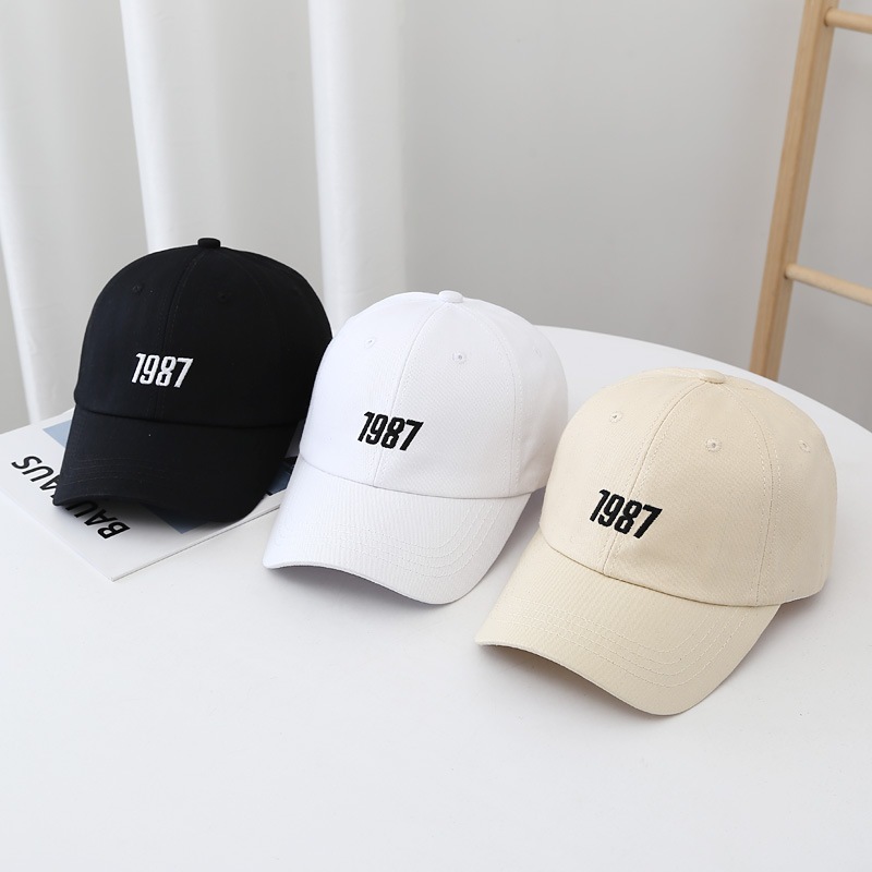 Mũ Lưỡi Trai Họa Tiết 1987 Phong Cách Cổ Điển Cho Nam