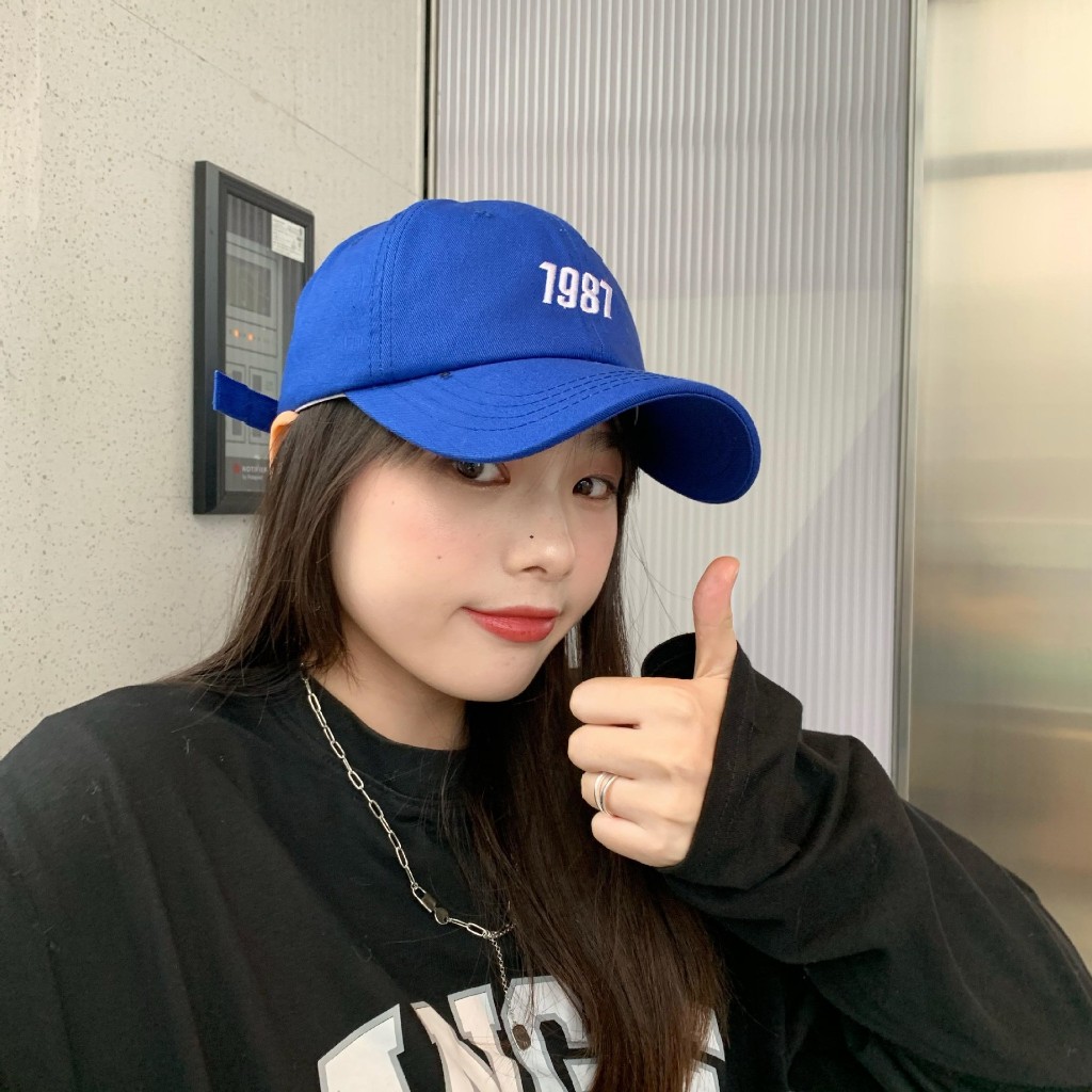 Mũ Lưỡi Trai Họa Tiết 1987 Phong Cách Cổ Điển Cho Nam