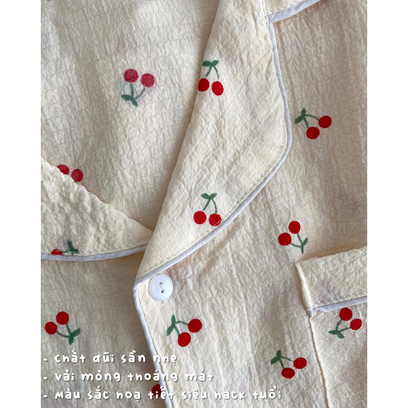 Set đồ ngủ Cherry