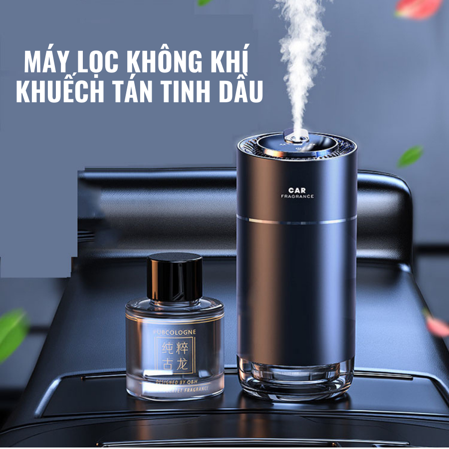 Máy khuếch tán hương thơm và khử mùi nội thất ô tô cao cấp TORRAS F26, máy lọc không khí khuếch tán nước hoa xe hơi