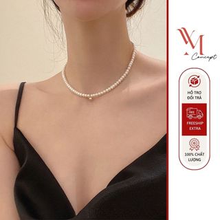YM Concept Vòng Cổ Đính Ngọc Trai Nhân Tạo - PK0033