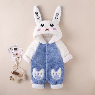 Body thỏ trần bông cúc bấm cho bé 3-15kg