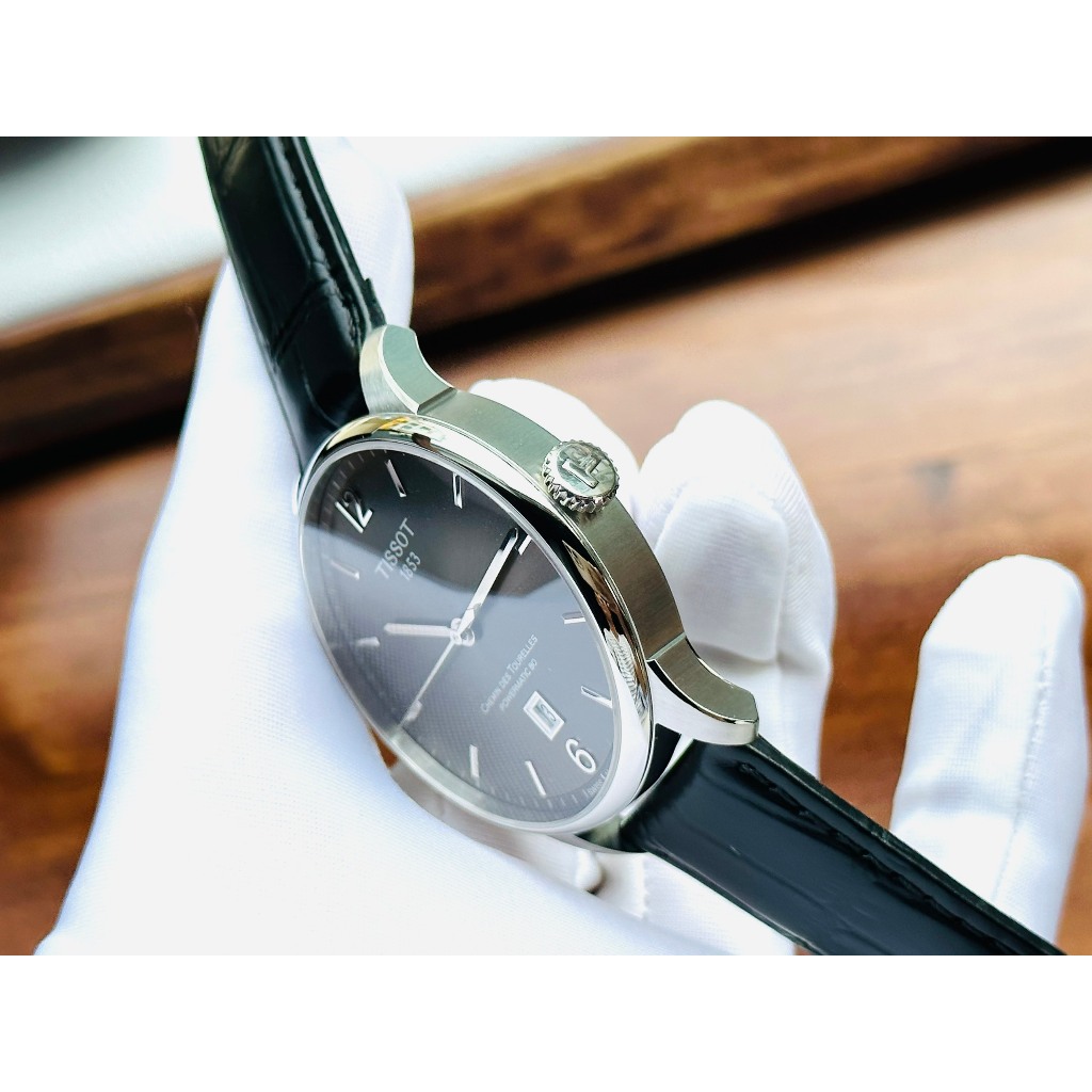 Đồng hồ chính hãng nam Tissot Chemin Des Tourelles Powermatic T099.407.16.447.00- Máy cơ Thụy Sĩ - Kính Sapphire