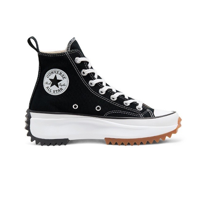 Giày Sneaker converse run star hike black