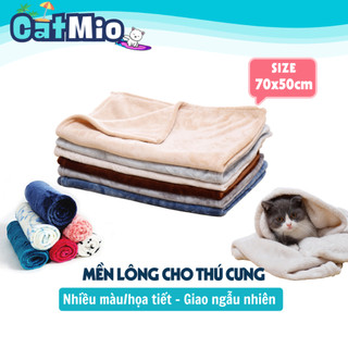 Chăn giữ ấm cho thú cưng - giao màu ngẫu nhiên size 70x50cm