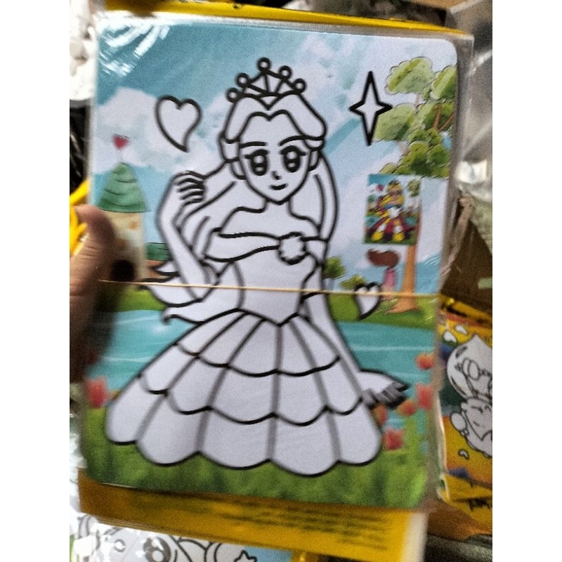 Tranh cát a4 kèm túi cát