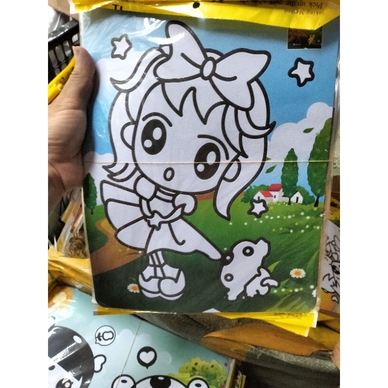 Combo 10 tranh cát không trùng mâu