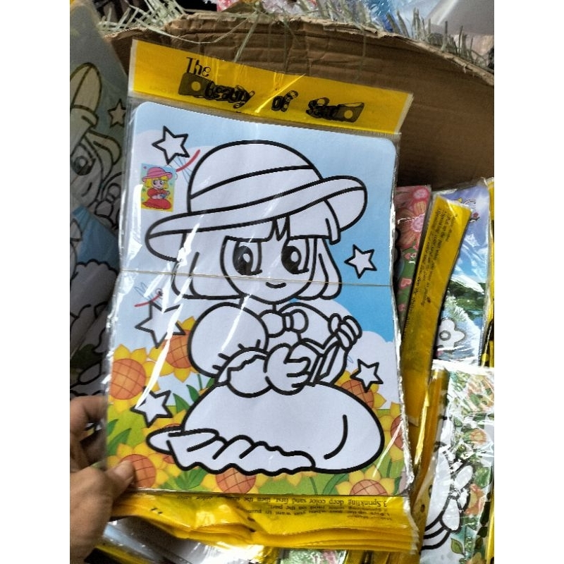 Combo 10 tranh cát không trùng mâu