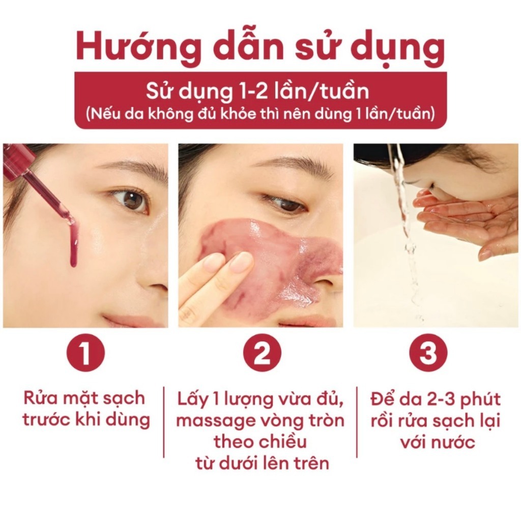 Peel da Red Peel Tingle Serum Facial Peeling Serum giúp tái tạo và phục hồi làn da căng bóng