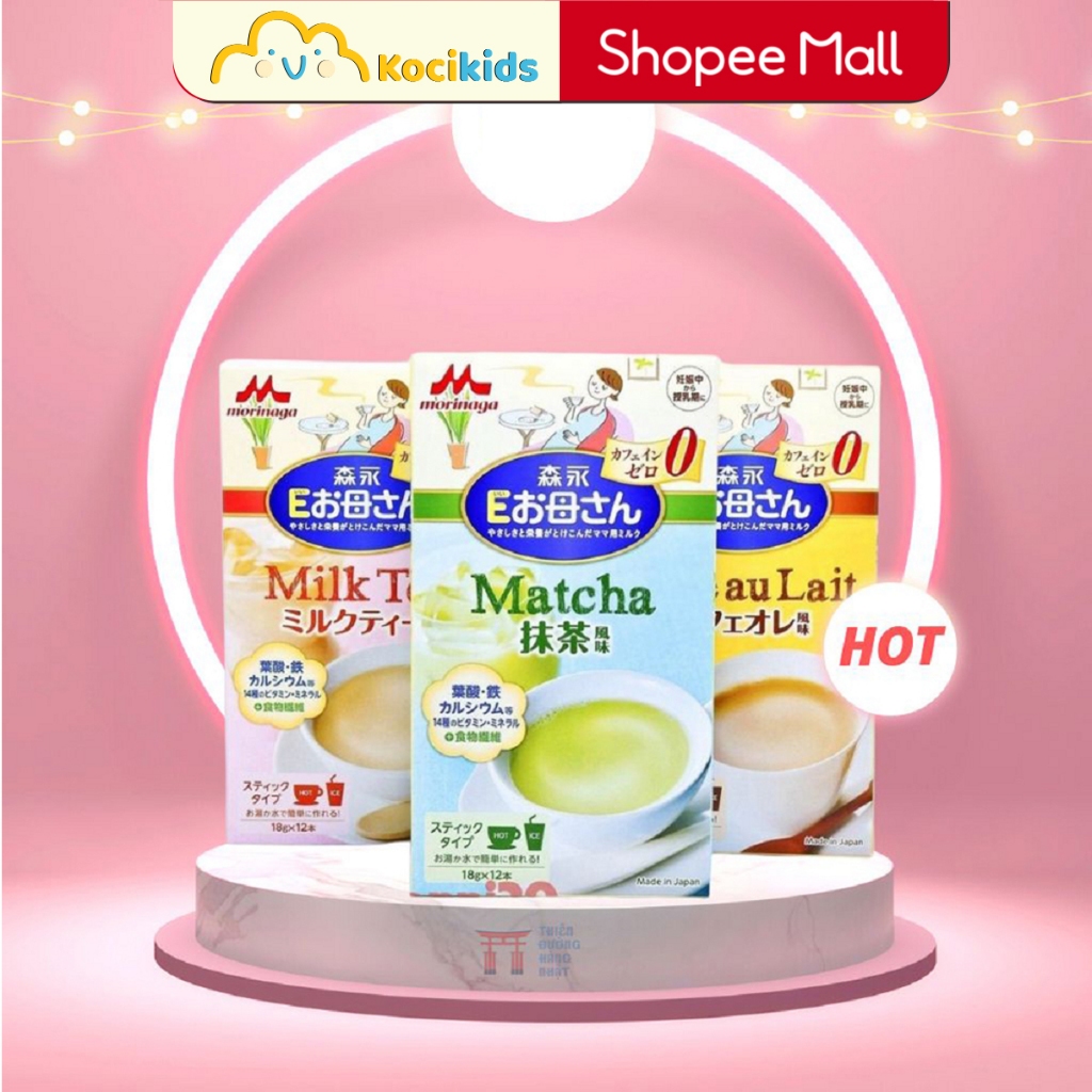 Sữa bầu Morinaga, sữa cho bà bầu Nhật Bản 12 gói x 18g
