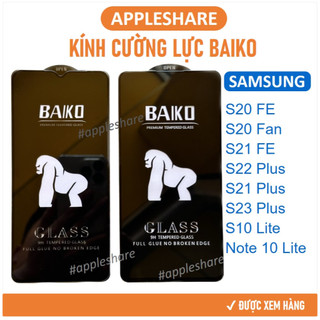 Cường lực samsung galaxy baiko s20 fe s20 fan edition s21 fe s22 plus s21 plus s23 plus s10 lite note 10 lite 5g full àn