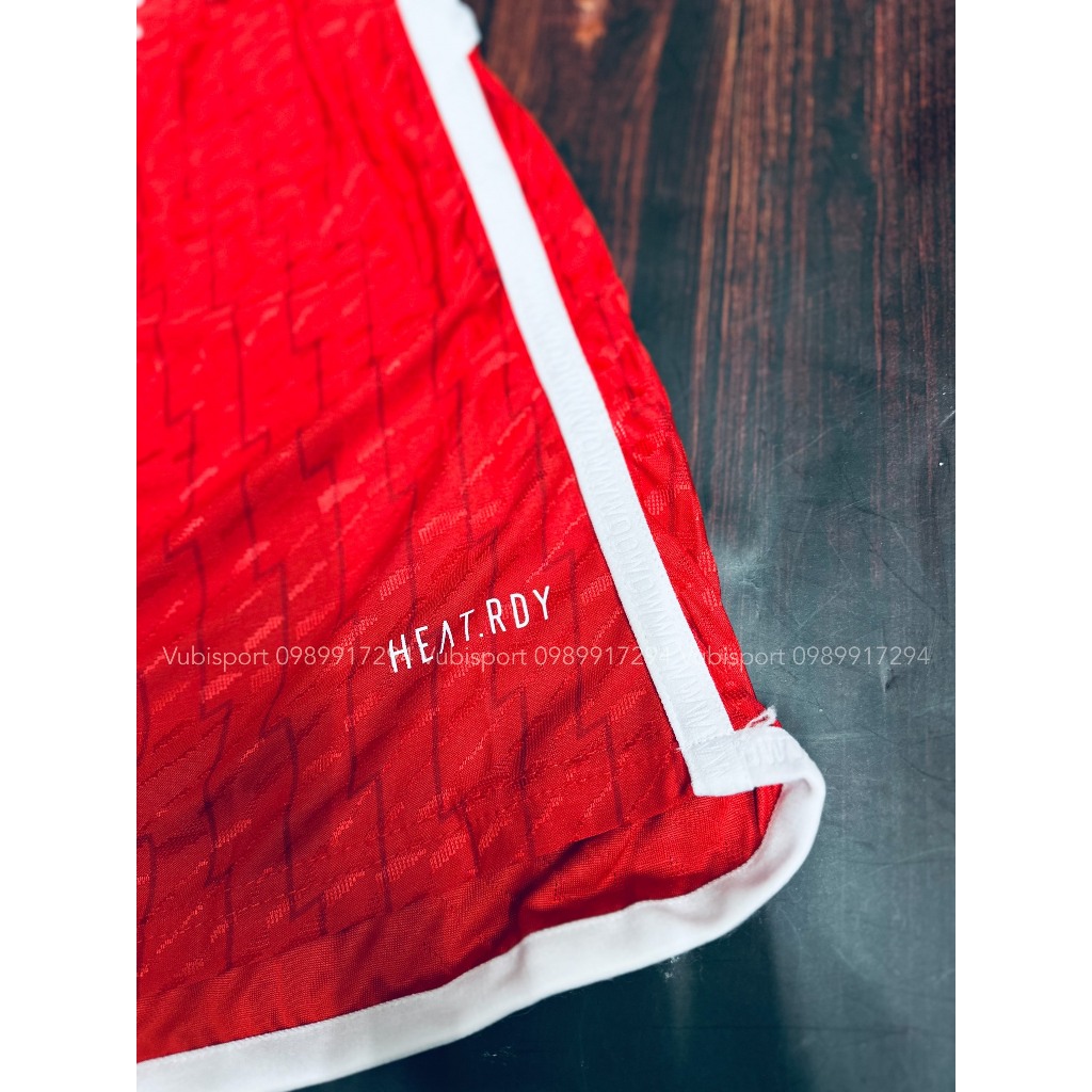 Áo bóng đá player phiên bản cận hãng ngắn tay clb Arsenal sân nhà áo đỏ 2023 2024 logo cao su non