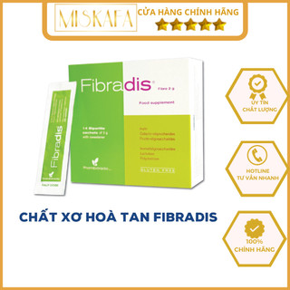 Fibradis - Chất xơ hòa tan Fibradis Giúp bổ sung chất xơ, Giảm táo bón An toàn Hiệu quả nhanh Hộp 30 gói - Chính hãng