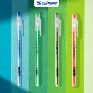 Combo Bút bi Thiên Long TL-093 - Bút bi nến viết ngòi 0,6mm
