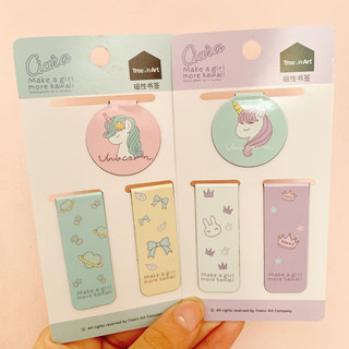 Kẹp đánh dấu trang sách vở tiện lợi unicorn