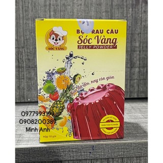 Bột rau câu sóc vàng