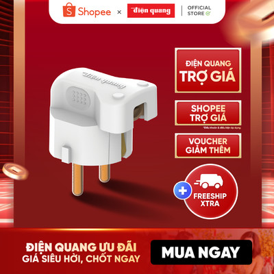 Set 5 Phích cắm công suất lớn cao cấp Điện Quang ĐQ EPR HP 2PN (Màu ngẫu nhiên)