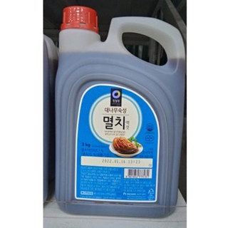 Nước mắm cá cơm làm kim chi Hàn Quốc can 3kg cho nhà hàng