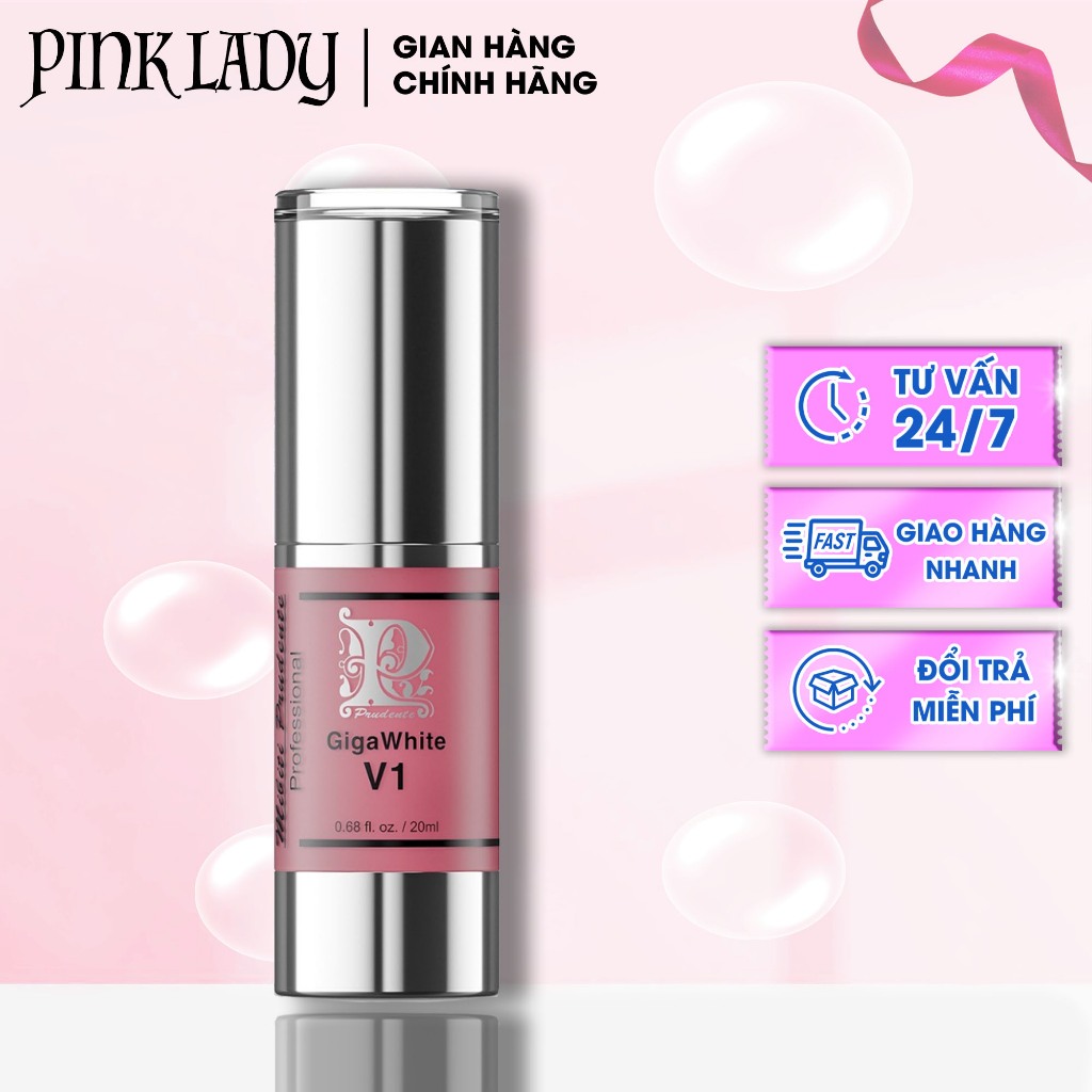 Kem Làm Hồng Vùng Kín Nuwhite V1, Kem Hồng Cô Bé V1 Giga White Mibiti Prudente 20ml Khử Thâm Bikini