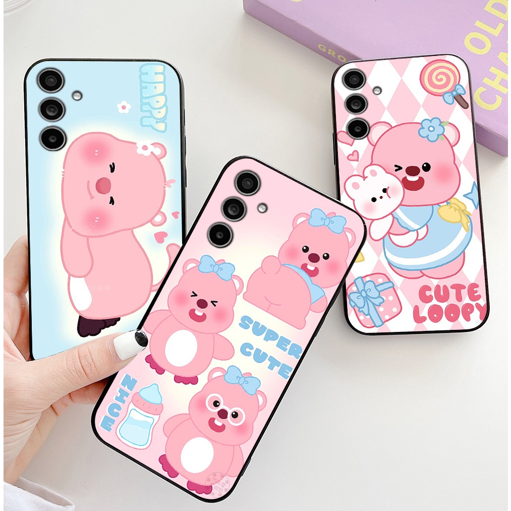 Ốp lưng Samsung a54 5g / ss a14 5g / m14 5g / ss a34 5g in hình loopy super cute hồng