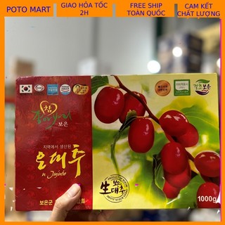 Táo đỏ Hàn Quốc sấy khô Samsun Boeun Jujube 1kg