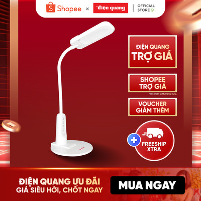 Đèn bàn led Điện Quang ĐQ LDL04 4W ánh sáng trắng cắm điện trực tiếp - Bảo hành 12 tháng