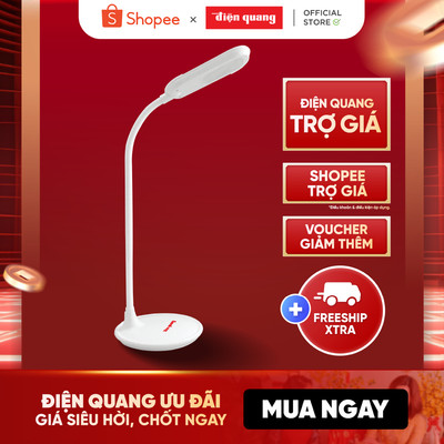 Đèn bàn led Điện Quang ĐQ LDL05 3W cắm điện trực tiếp ánh sáng trắng