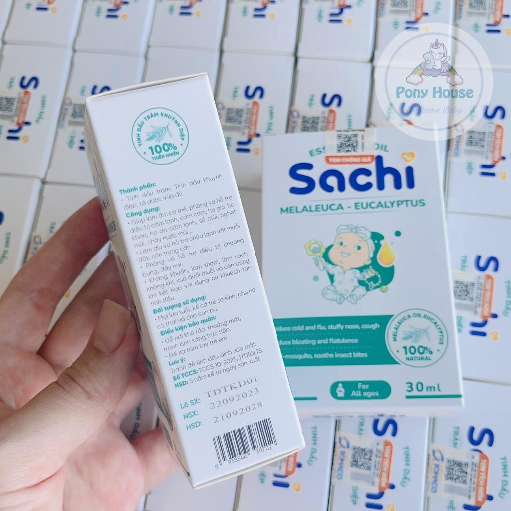 Tinh Dầu Tràm - Khuynh Diệp Sachi An Toàn Cho Bé Từ Sơ Sinh, Mẹ Bầu Đang Cho Con Bú Và Cả Gia Đình