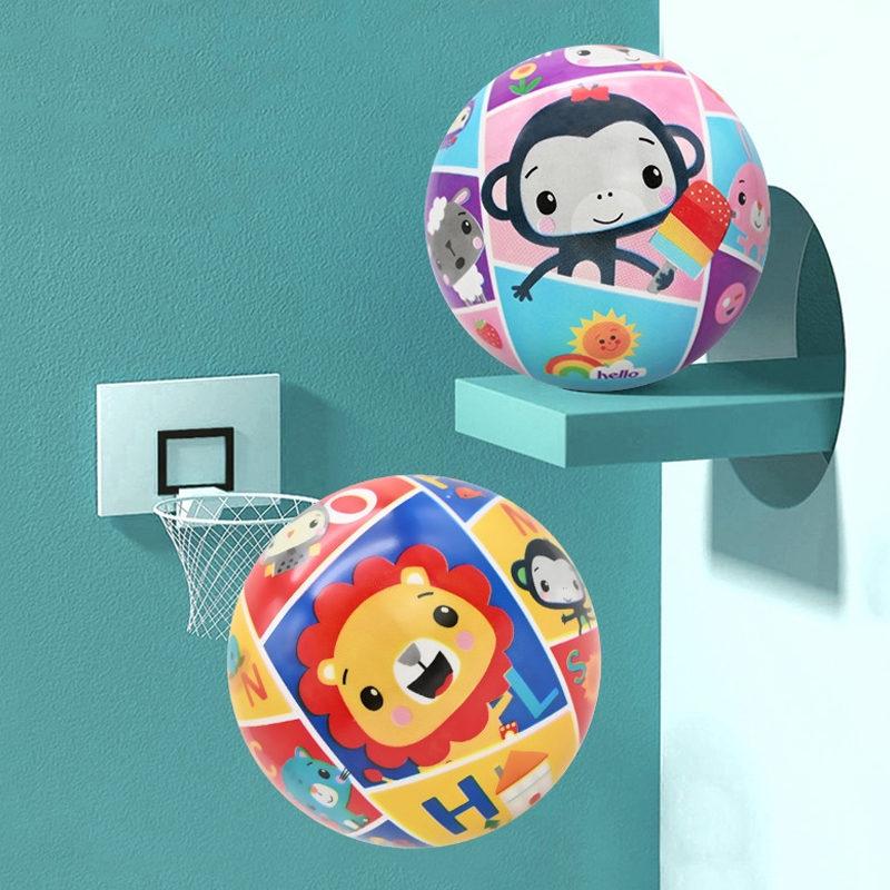 Bóng Mini Cho Trẻ 0-2 Tuổi In Hình Các Con Vật Đáng Yêu