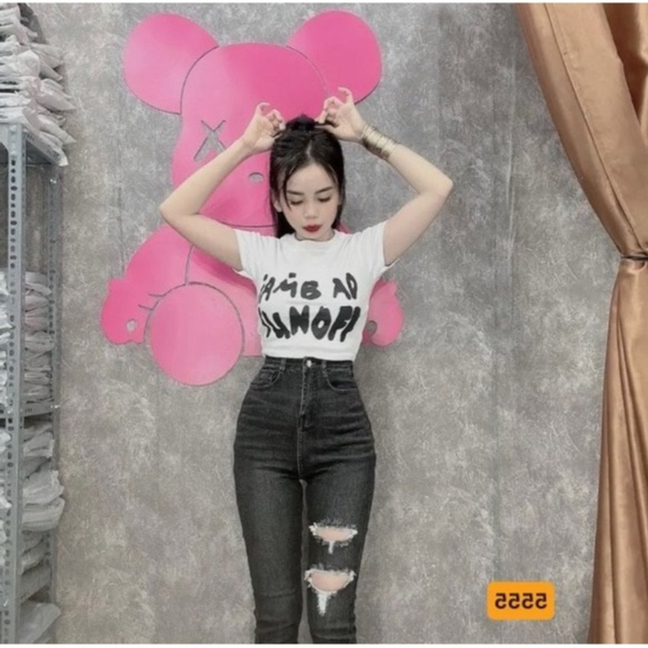 Quần jean nữ lưng cao skinny ôm dáng, quần bò nữ co giãn mẫu mới thời trang cao cấp A-T Fashion - JD5555