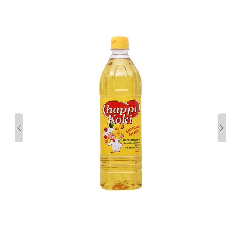 Dầu ăn HAPPY KOKI chai 1lít