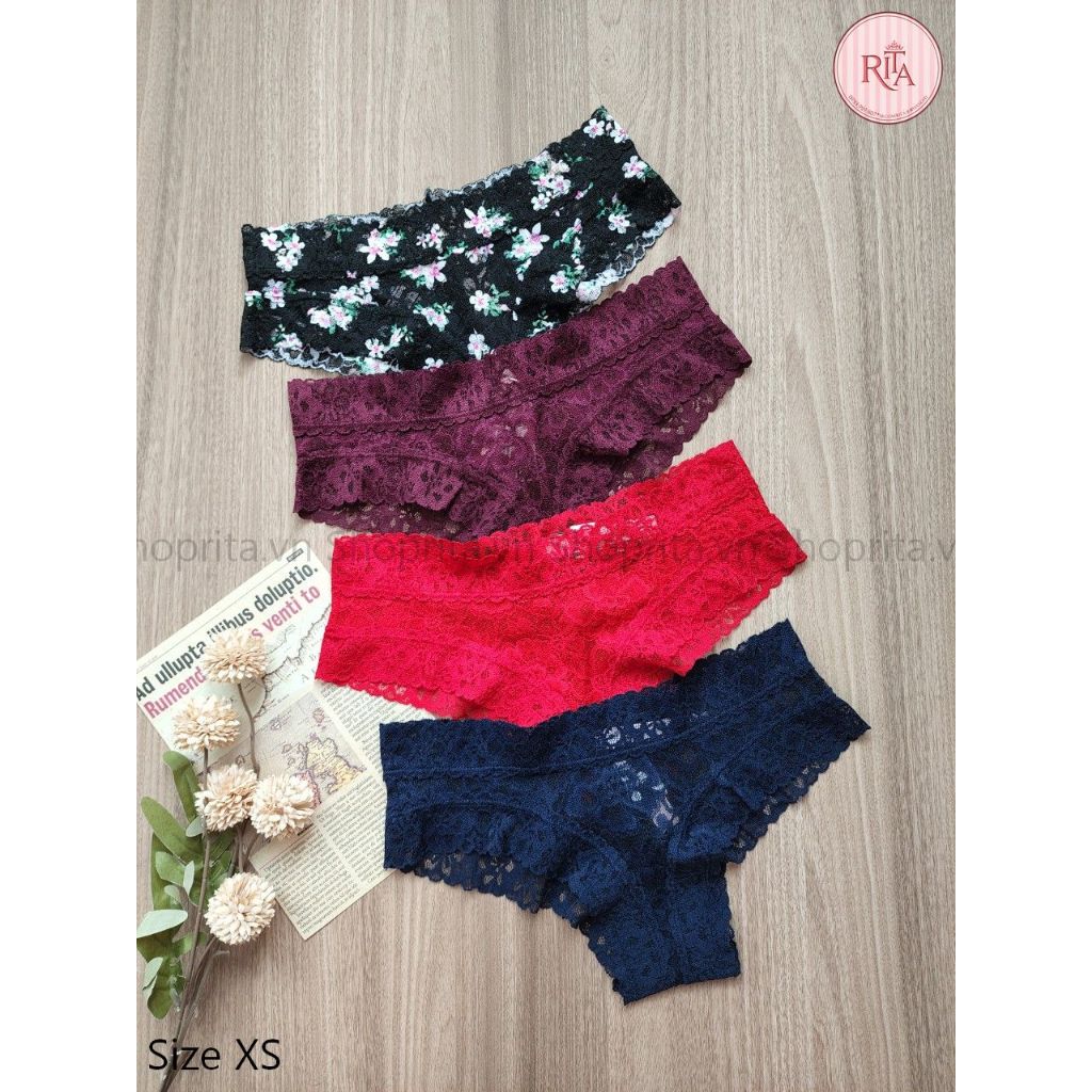 SIZE XS 84-90cm Ren Nửa Mông Quần lót Victoria Secret chính hãng, săn sale giá rẻ