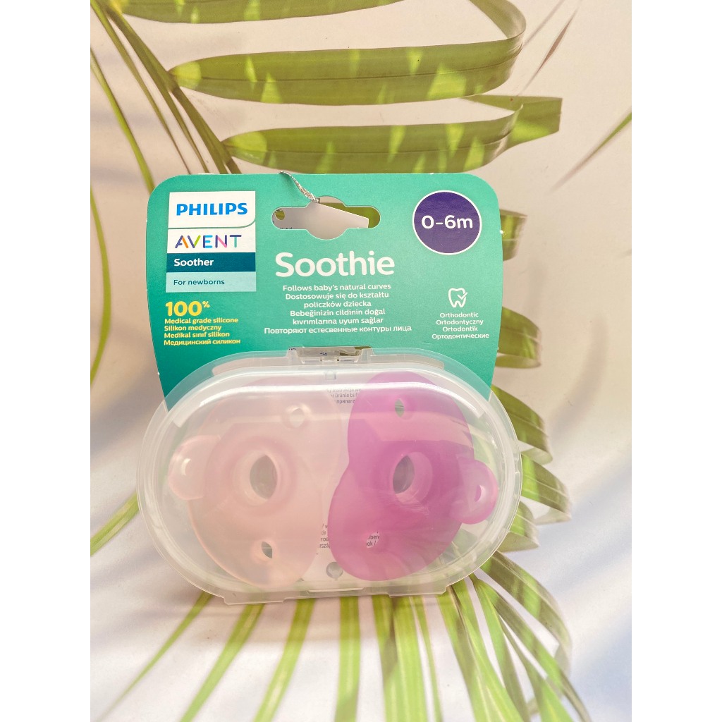 Núm ti giả Philips Avent Ty ngậm Avent Y Tế 0 - 6M Tách Lẻ Hộp Đôi - 1 Đổi 1 Nếu Lỗi NSX