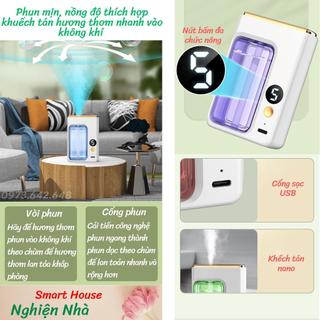 Máy tạo hương thơm tự động để bàn treo tường phòng ngủ nhà vệ sinh khuếch tán hương thơm gia đình khách sạn_ BC07