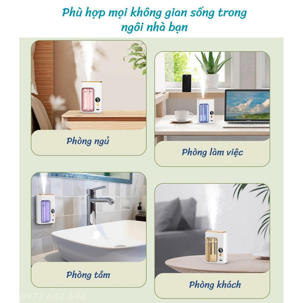 Máy tạo hương thơm tự động để bàn treo tường phòng ngủ nhà vệ sinh khuếch tán hương thơm gia đình khách sạn_ BC07