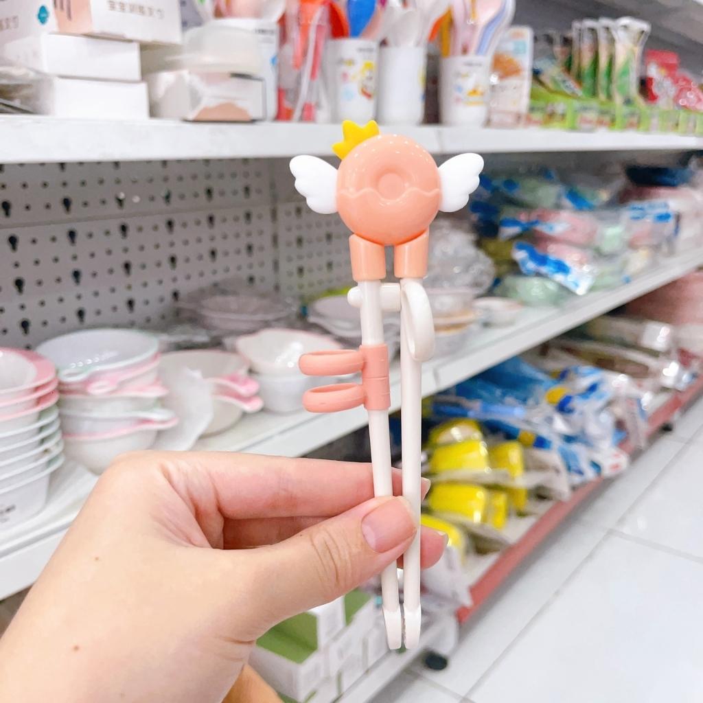 Đũa xỏ ngón tập ăn tập gắp Misuta cho bé