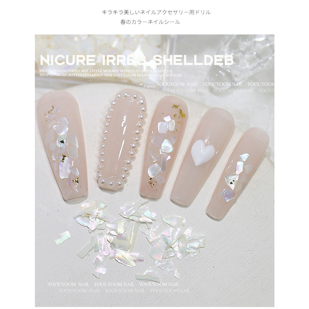 Xà cừ ánh trai ẩn móng siêu mỏng