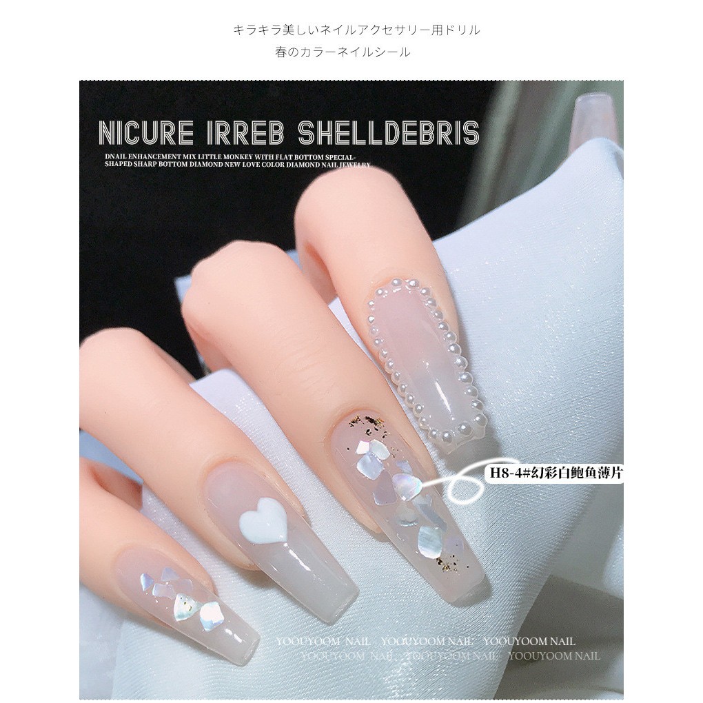 Xà cừ ánh trai ẩn móng siêu mỏng