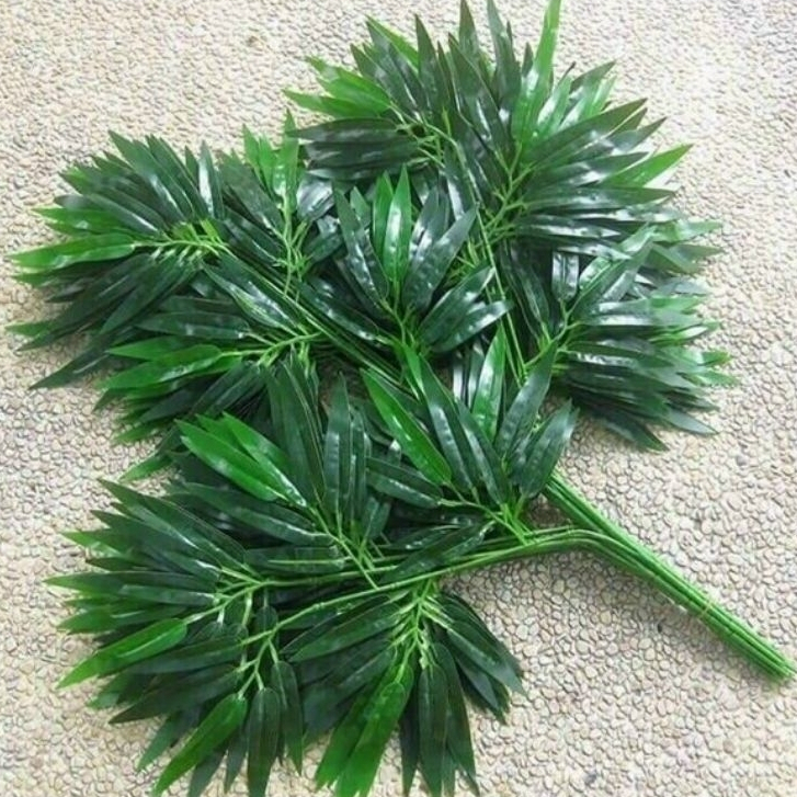 cành lá tre giả 10 cành - cành trúc giả trang trí nhà hàng gia đình ,cây giả làm decore