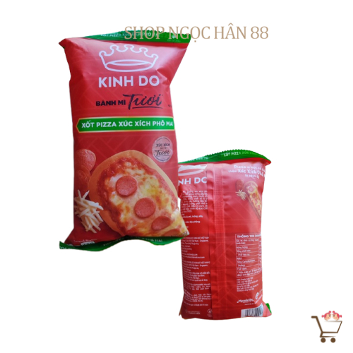 Bánh Mì Tươi Kinh Đô (Chà bông/ Thịt Bò/Bơ Sữa/Pizza xúc xích/Sandwich/Socola chip...)