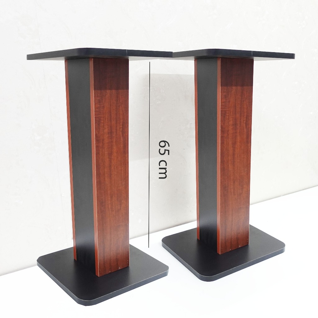 Chân Gỗ Cao 85cm,65cm,45cm Dáng Thẳng Chất Liệu Gỗ Cao Cấp hoạ tiết-Chân đỡ loa karaoke-Chân DECO phòng cực sang trọng